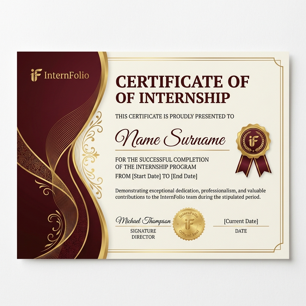Internship Offer Letter